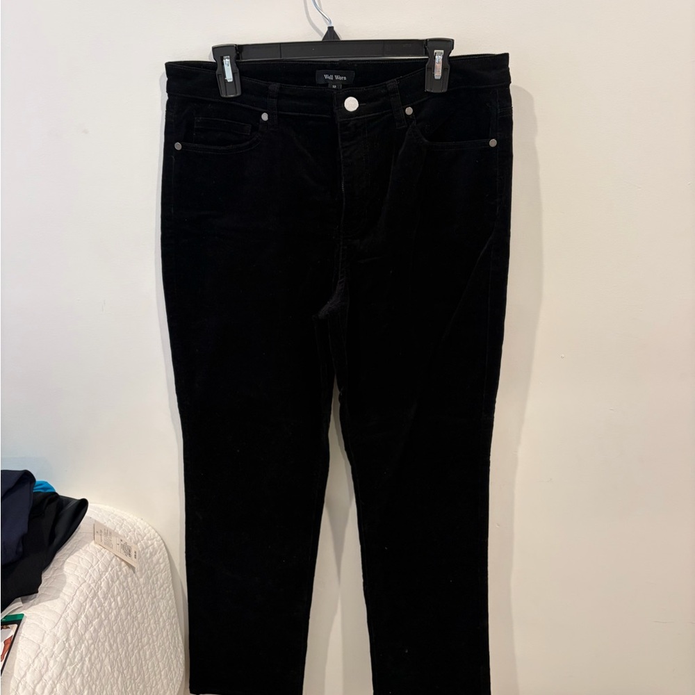 Talbots Women's Straight Leg Black Jeans